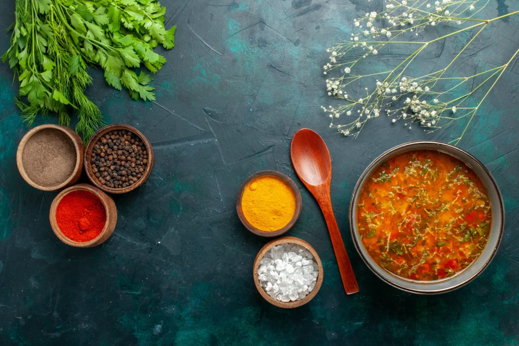 Healthy Soup Recipes with Mixed Herbs Seasoning