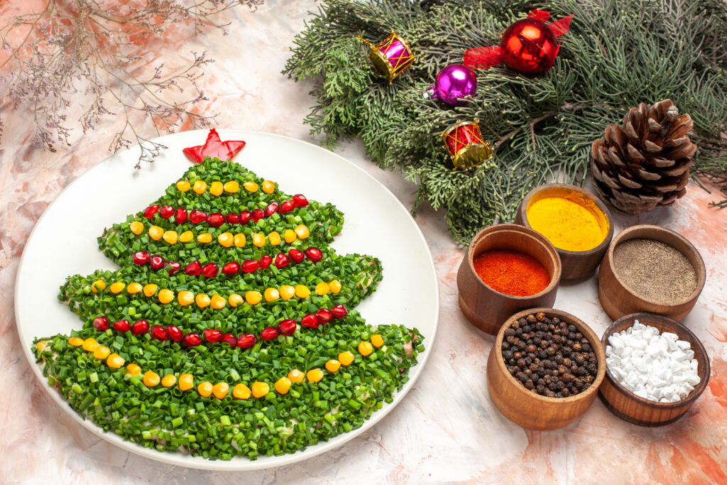 Mixed herbs seasoning for Christmas dishes