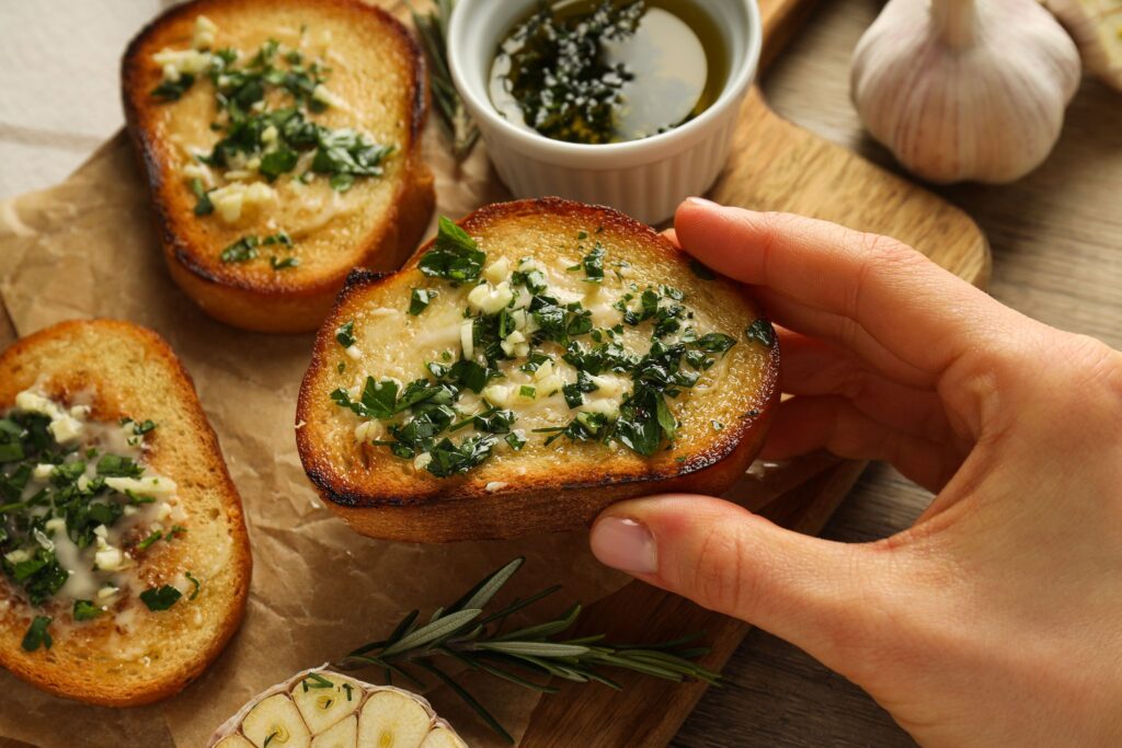 Healthy Garlic Bread Options